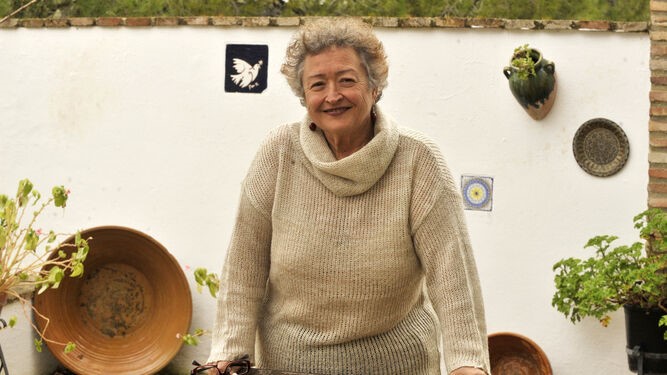 Foto procedente de una entrevista a la autora en el Diario de Jerez 